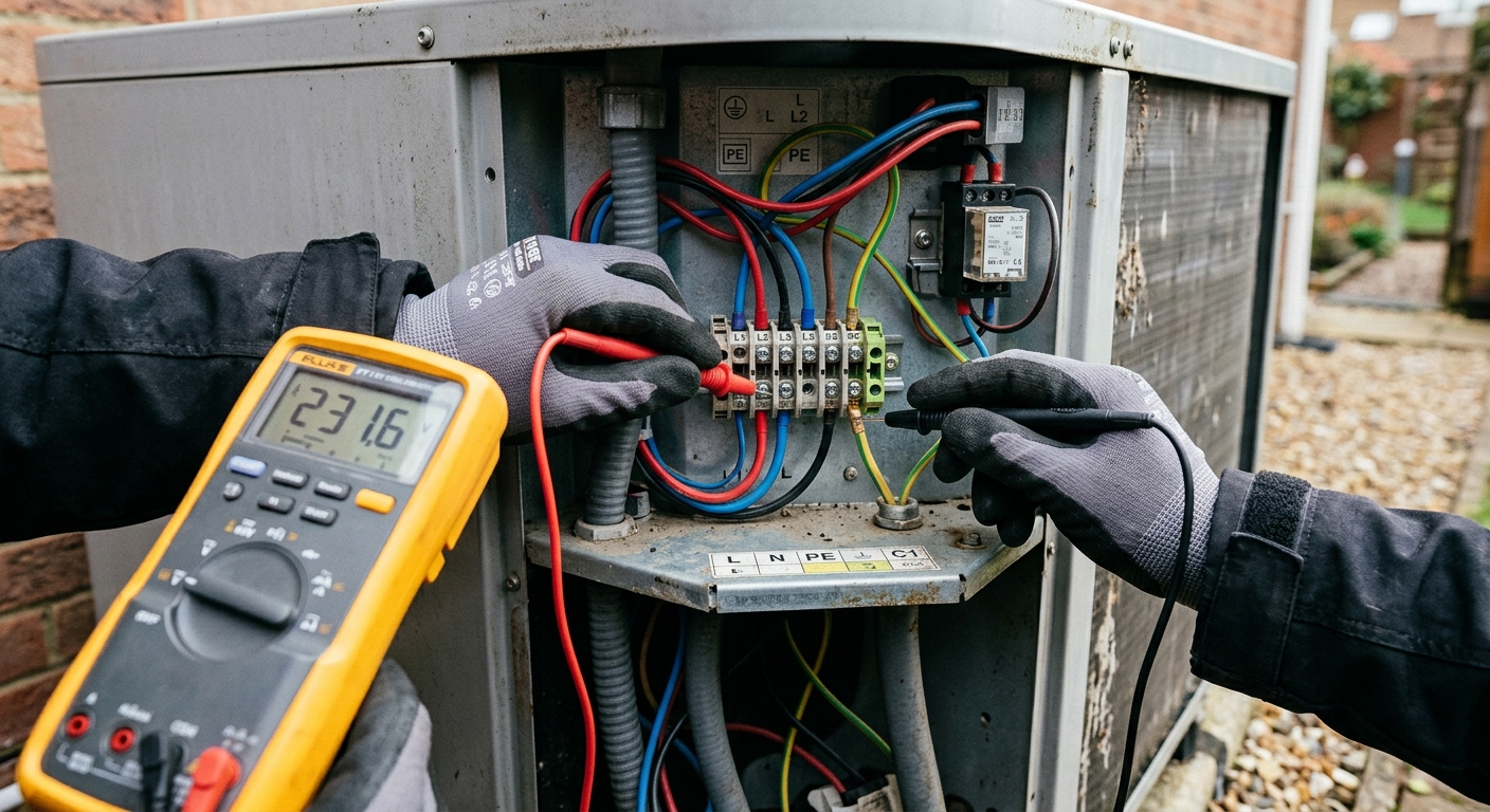 V&eacute;rification des connexions &eacute;lectriques